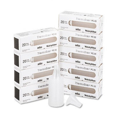 BRAUN THERMOSCAN PROBE COVERS FOR EAR THERMOMETER PRO 6000/4000 SERIES-BOX OF 200