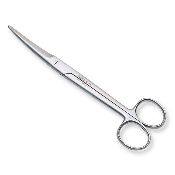 MAYO SCISSOR CURVED 17CM- Single