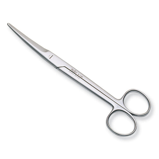 MAYO SCISSOR CURVED 17CM- Single
