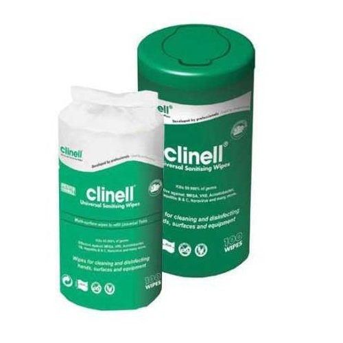 Clinell Universal Disinfection Wipes Tub