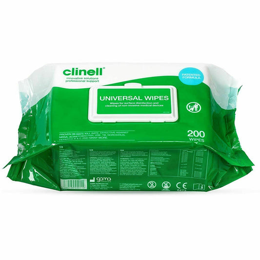 Clinell universal wipes 200