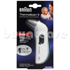 Ear Thermometer ThermoScan 3 l Braun IRT3020