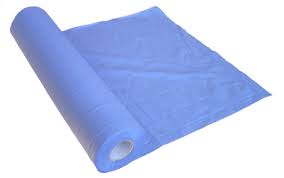 Couch Rolls - 20inch x 40 Meter -2Ply Pack of 12 (Blue)