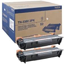 BROTHER TONER TN-3380 Twin Pack