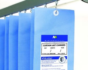 Marlux Medical Universal Disposable Curtains 7.2m Wide x 1.95m Drop (Summer Blue) <br/><span class="skuid"> SKU : 4ZIC19-SB </span>