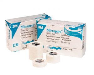 MICROPORE SURGICAL TAPE (2.5 cm X 9.14 m) – 12 <br/><span class="skuid"> SKU : 2ZDR43  </span>