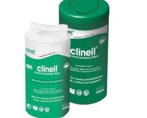 Clinell Universal Disinfection Wipes Tub  SKU : 4ZIC08