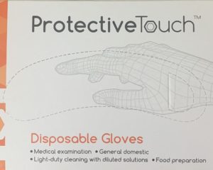 Latex Powder Free Examination Gloves – Medium Size – Box of 100